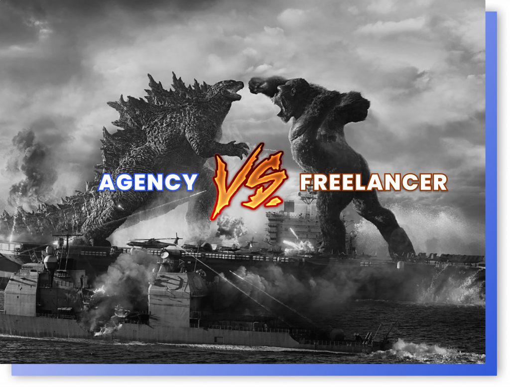 hiring a freelancer vs agency