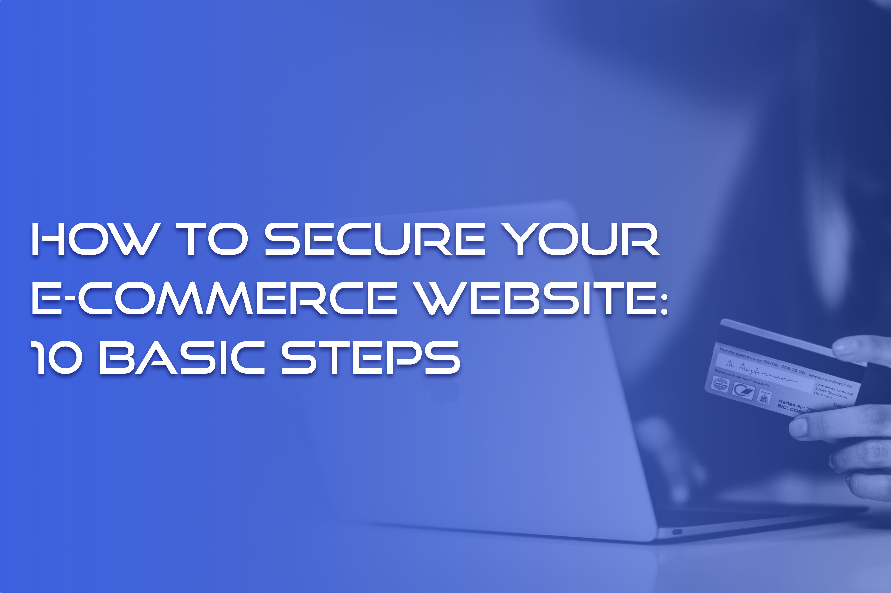how to secure ecommerce website